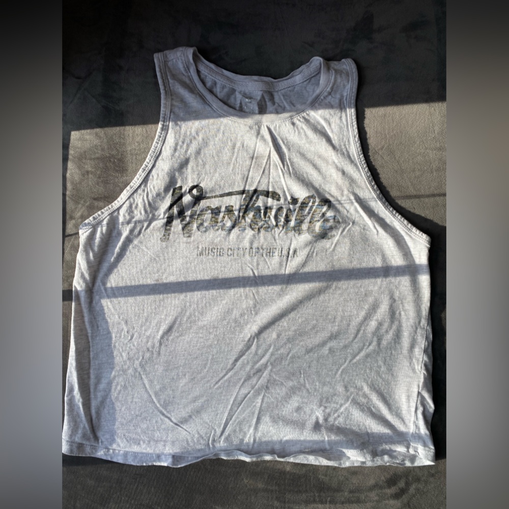 Nashville Women’s Tank, The SWING ANK, SIZE M, GREY